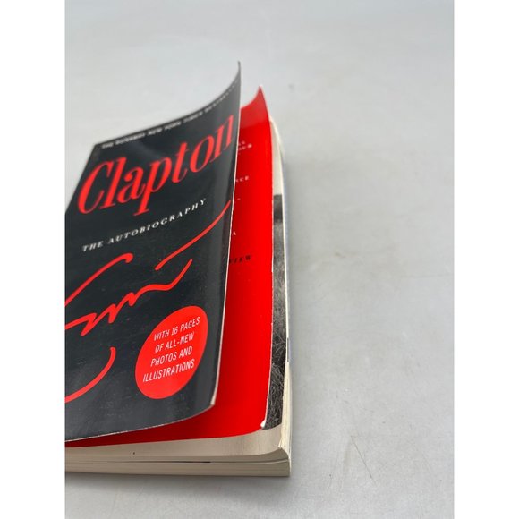 Clapton the autobography paperback book 2007 E.C. music limited published READ - Picture 4 of 6